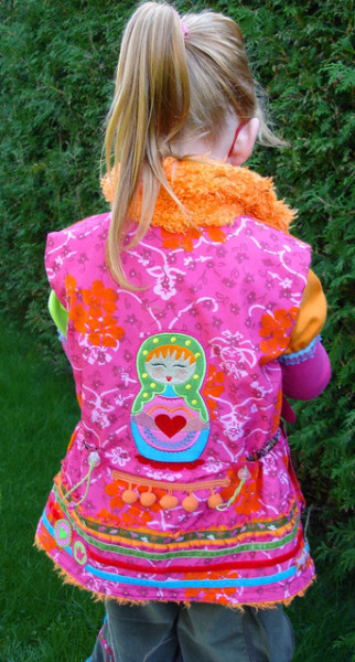 ELISA, Kinderweste, Schnittmuster