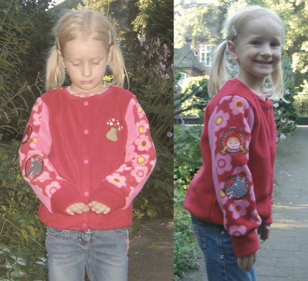 DAPHNE, Collegejacke, Schnittmuster