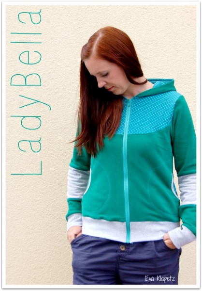 Lady Bella, Sweatjacke, Schnittmuster