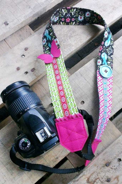 Kameraband selber nähen - Gratis Anleitung