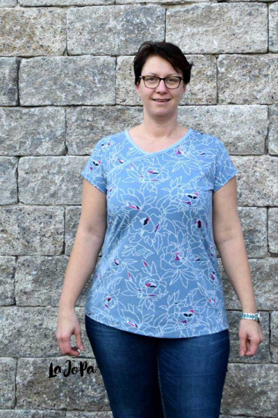 Big Lady Zeena, Plus-Size-Damenshirt, Schnittmuster