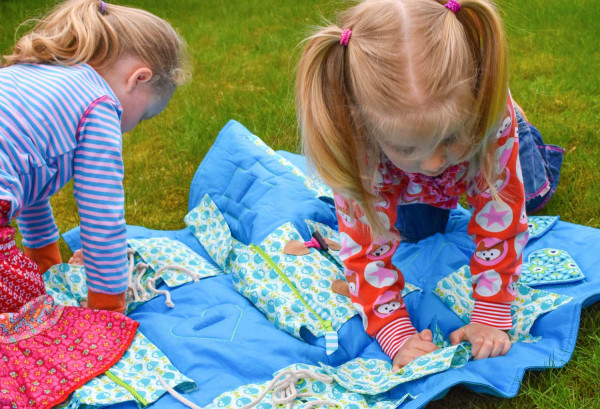 Spieldecke für Formen(t)decke(r), Nähanleitung