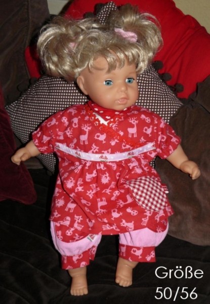 Kleine Klamotte, Papierschnittmuster