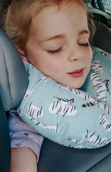 Nackenhörnchen Schnittmuster mit integrierter Tasche und Kabelöffnung