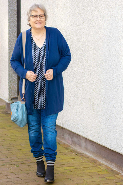 Workbook: Cardigan aus Shirt- oder Blusenschnitt nähen