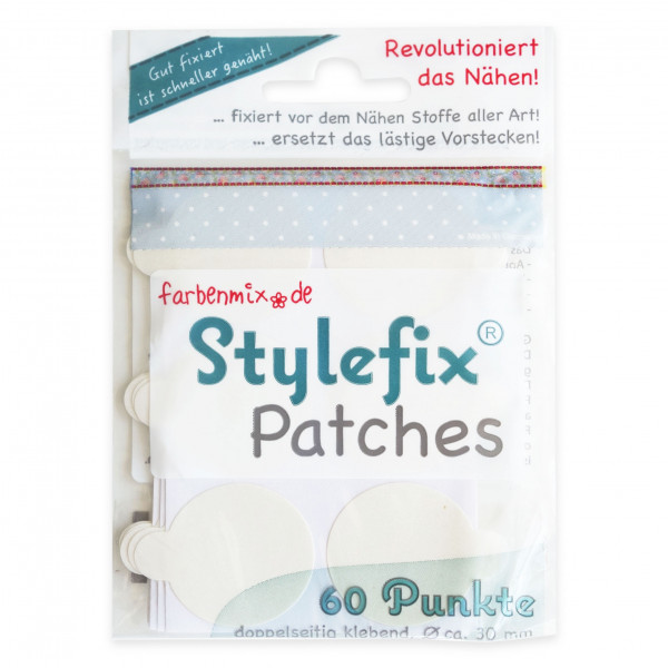 Stylefix-Patches, 60 Stück, ca. 30 mm Durchmesser