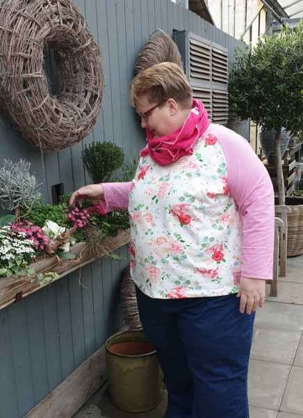 Big Lady Mary, Plus-Size-Raglanshirt - Pulli, Schnittmuster