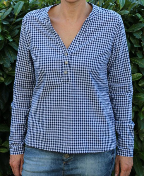 Lady Cassidy, Damentunika aus Webware, Schnittmuster