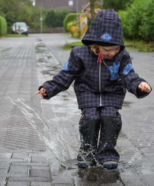 Outdoorkleidung für Kids aus Softshell nähen