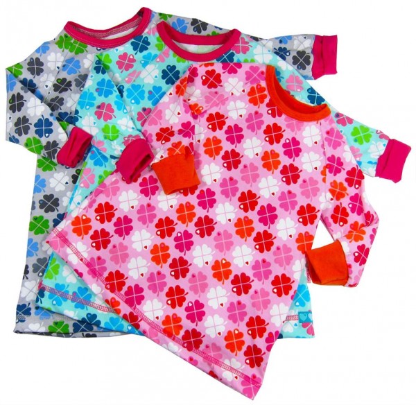 Raglankleid, Klimperklein, Schnittmuster