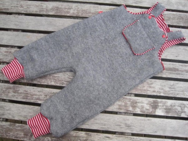 Strampelhose/Trägerhose, Klimperklein, Schnittmuster