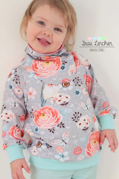 Serena, Kinder-Hoodie, Schnittmuster