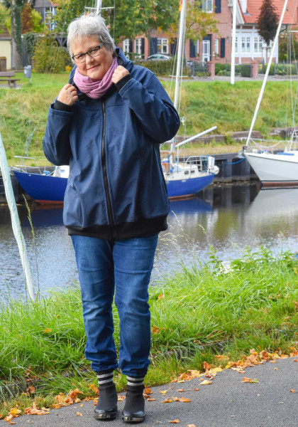 Big Lady Shiva, Plus-Size-Mantel, Schnittmuster