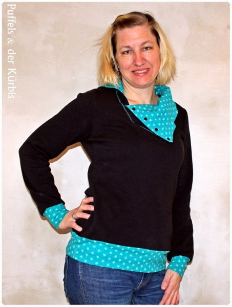 Lady Serena, Damen-Hoodie, Schnittmuster