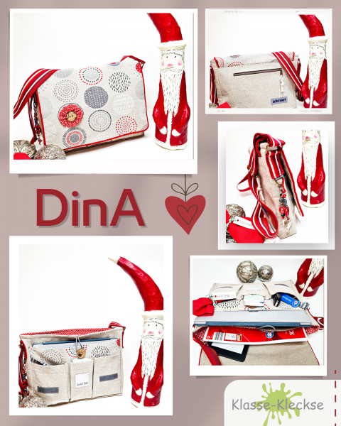 DinA, handliche Messengerbag, Kreativ-Ebook