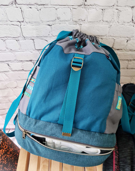 Alles gut verstaut im Sportrucksack farbenmix Ebook zum selber nähen