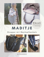 XL-Shoppingbag "Maditje" Ebook-Schnitmuster mit Nähanleitung
