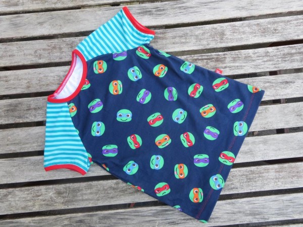 Raglanshirt, Klimperklein, Schnittmuster