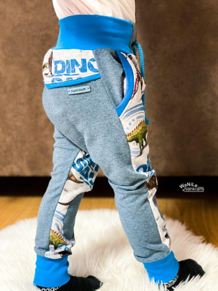 Schnittmuster Checkerhose Klimperklein in schmaler Passform Gr. 44-104