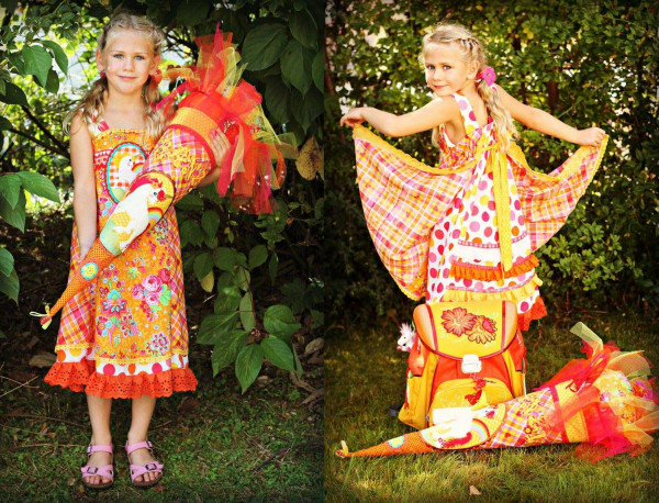 Einschulungskleid nähen