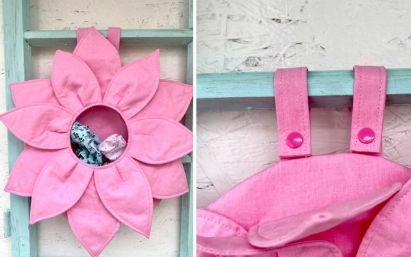 Wäscheklammer-Tasche KUKKA, Ebook Nähanleitung