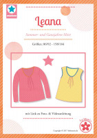 Leana, Sommershirt, Schnittmuster