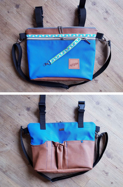 Kinderwagentasche selber nähen - Schnittmuster und Nähanleitung zum Downloaden