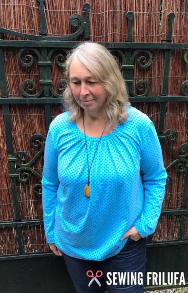 Big Lady Leana, Plus-Size-Damenshirt, Schnittmuster