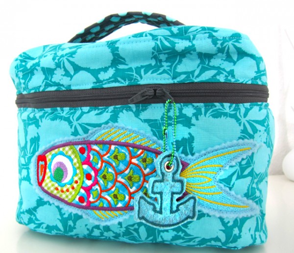 PDF-Schnittmuster Kosmetikkoffer Beautycase Fotoanleitung