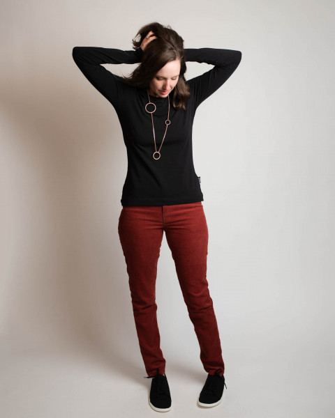 Schnittmuster LaBasic Longsleeve Pedilu Langarmshirt Sport-Shirt Gr. 32-46