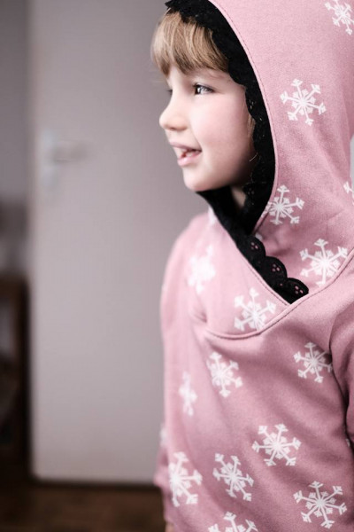 Serena, Kinder-Hoodie, Schnittmuster