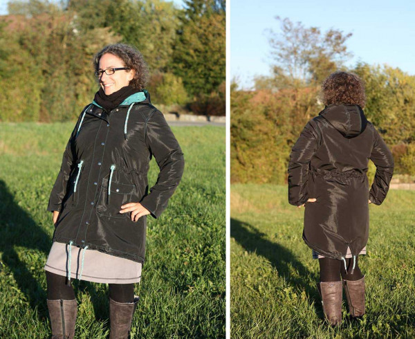 Lady Neve, Damenparka, miaLuna Schnittmuster