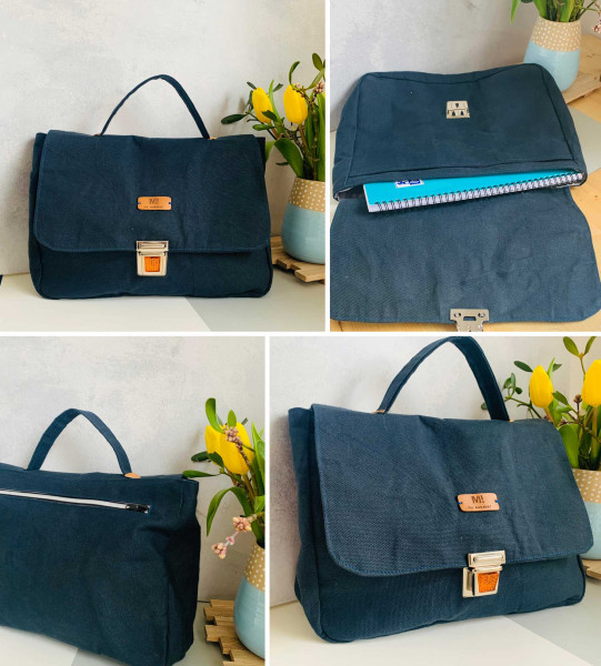 Umhängetasche Idde Schnittmuster Ebook von Puschenhexe