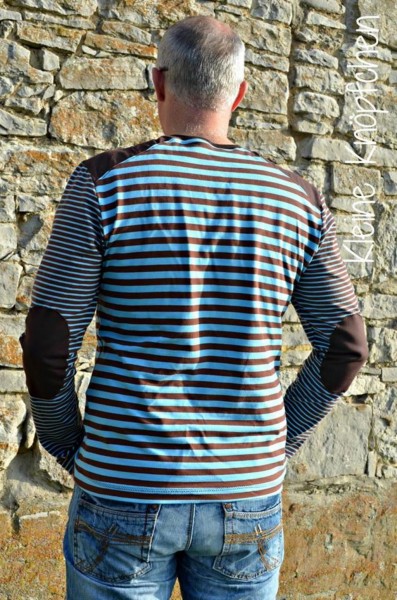 Mister Pepe, Herrenshirt mit Schulterpasse, Schnittmuster