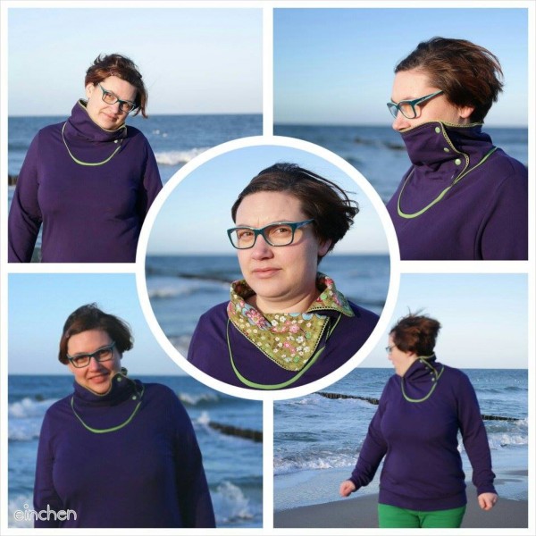 Big Lady Serena, Damenhoodie, Schnittmuster