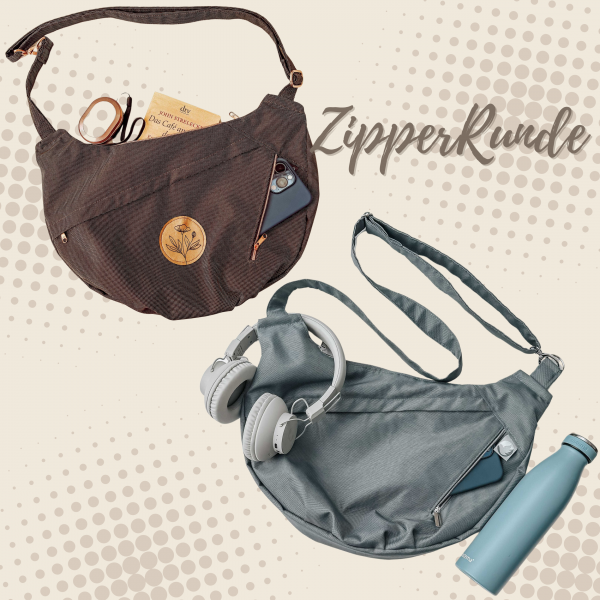 Ebbok ZipperRunde, Tasche farbenmix