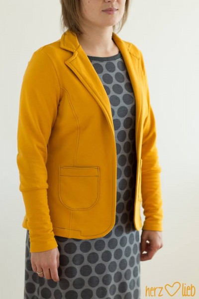 Lady Grace, Sweatblazer, Schnittmuster