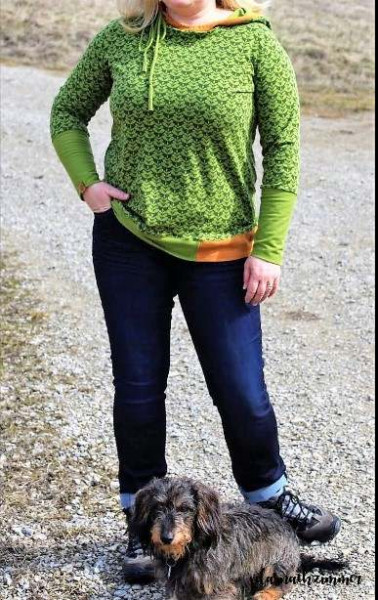 Big Lady Rose, Plus-Size-Damenshirt, Schnittmuster