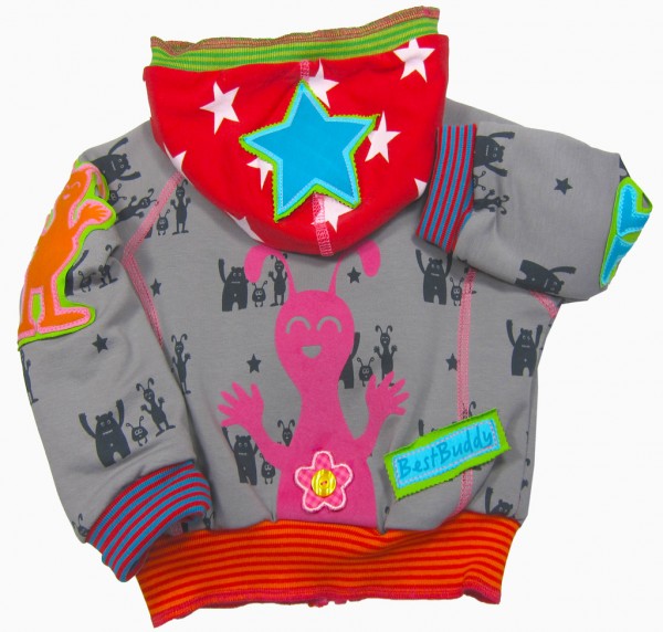 BANDITO, Sweatjacke, Schnittmuster