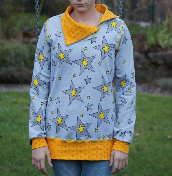 Serena, Kinder-Hoodie, Schnittmuster