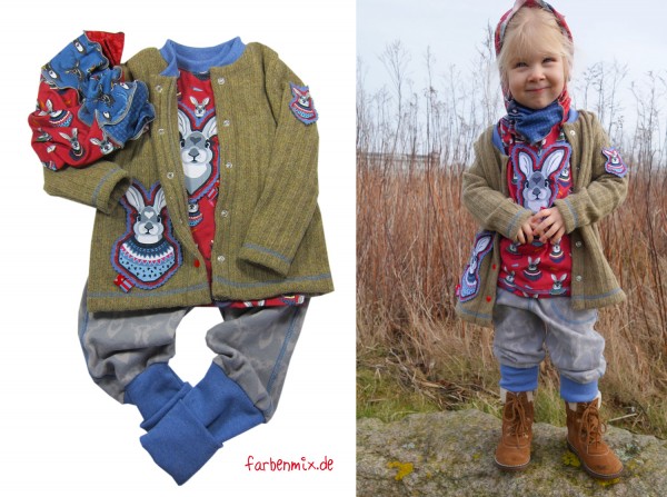 Jacke, Klimperklein, Schnittmuster