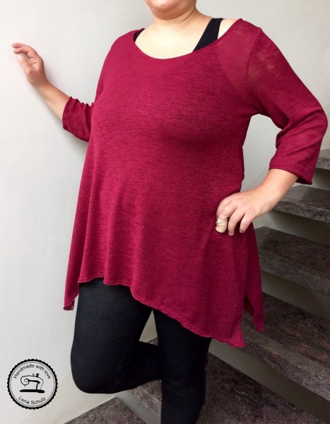 Shirt Schnitt Übergrößen