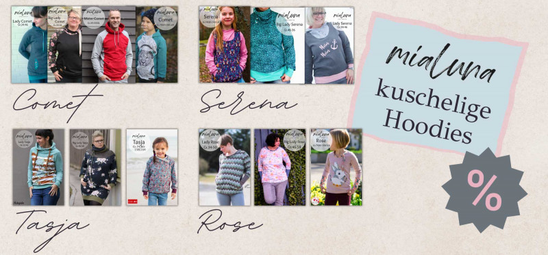 farbenmix MiaLuna Hoodies