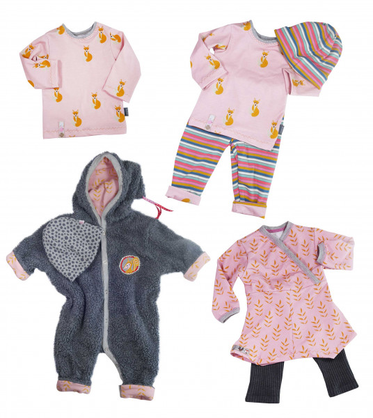 Zuckersüßes Baby-Schnittmuster-Set zum Downloaden