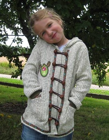 QUERIDA, Strickmantel, Schnittmuster