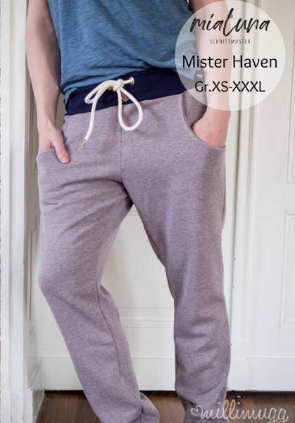 Mister Haven, Sweathose, Schnittmuster