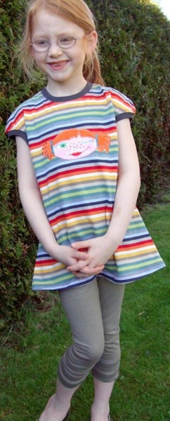 AMELIE, Tunika Kleid, Schnittmuster