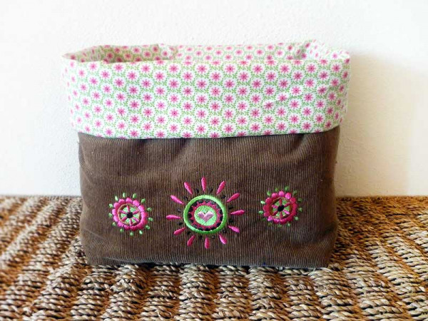 Freebie Nähanleitung Utensilo