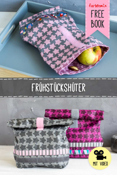 Schnittmuster Lunchbag "Frühstückshüter" von Farbenmix kostenlos downloaden