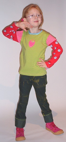 QUIARA, Basic-Kindershirt, Schnittmuster